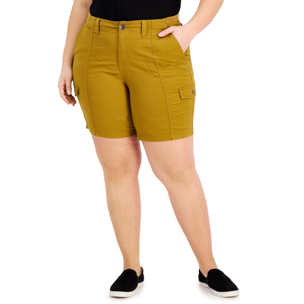 Style & Co Plus Size‎ Cargo Shorts - Barley Brown - Size 22W
